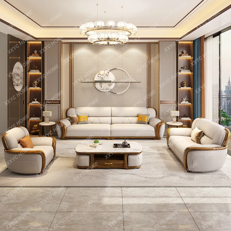 

HHArmrest Бежевые Европейские Диваны Водонепроницаемый Дизайн Роскошные Модульные Ленивые Диваны Гостиная Салон Современный Канапе Салон Мебель Для Дома