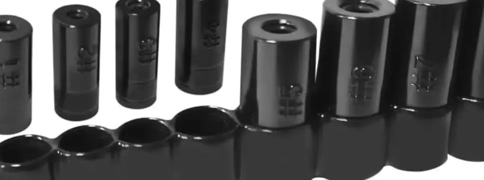 

Compact 8-Piece Tap Socket Set: Perfect For Tight Spaces & Easy Grip Power Tools And Manual Tool Accessories