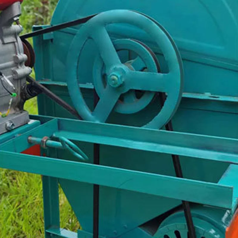 Automatic Bagging Thresher; Rice/Wheat/Rapeseed Thresher; Small Household Thresher; Belt-Driven; High-Efficiency (Customized)