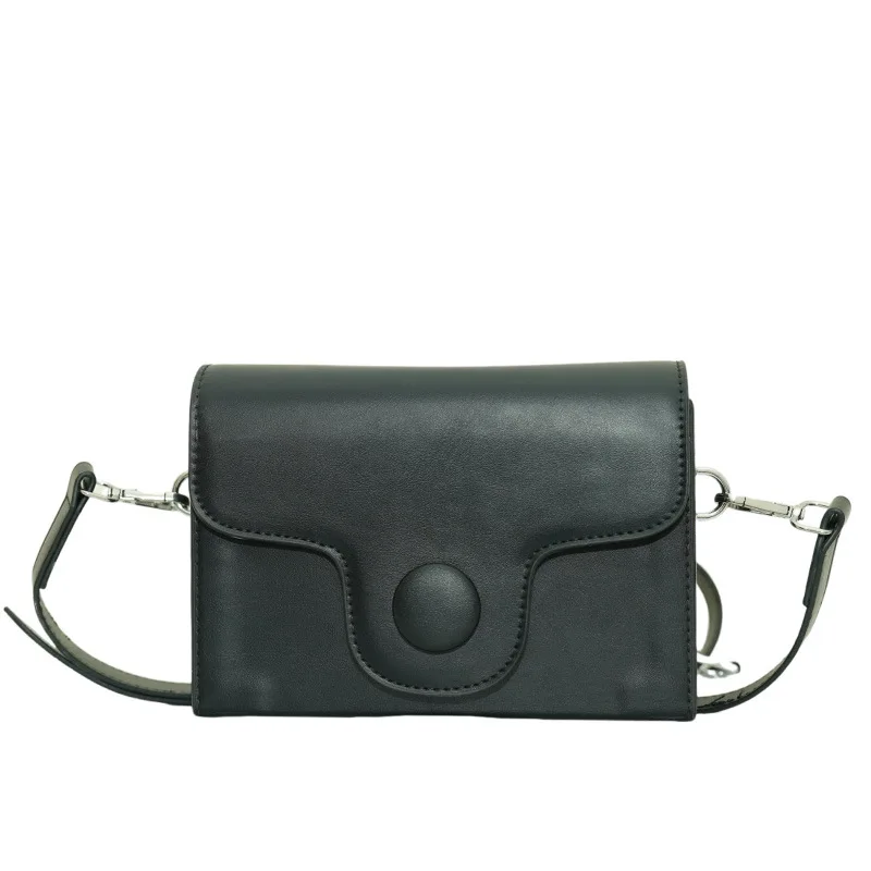 

Men's Casual Boxy Crossbody Bag - Minimalist Stylish Design Daily Commutes Outings, Armpit-Carry Ready