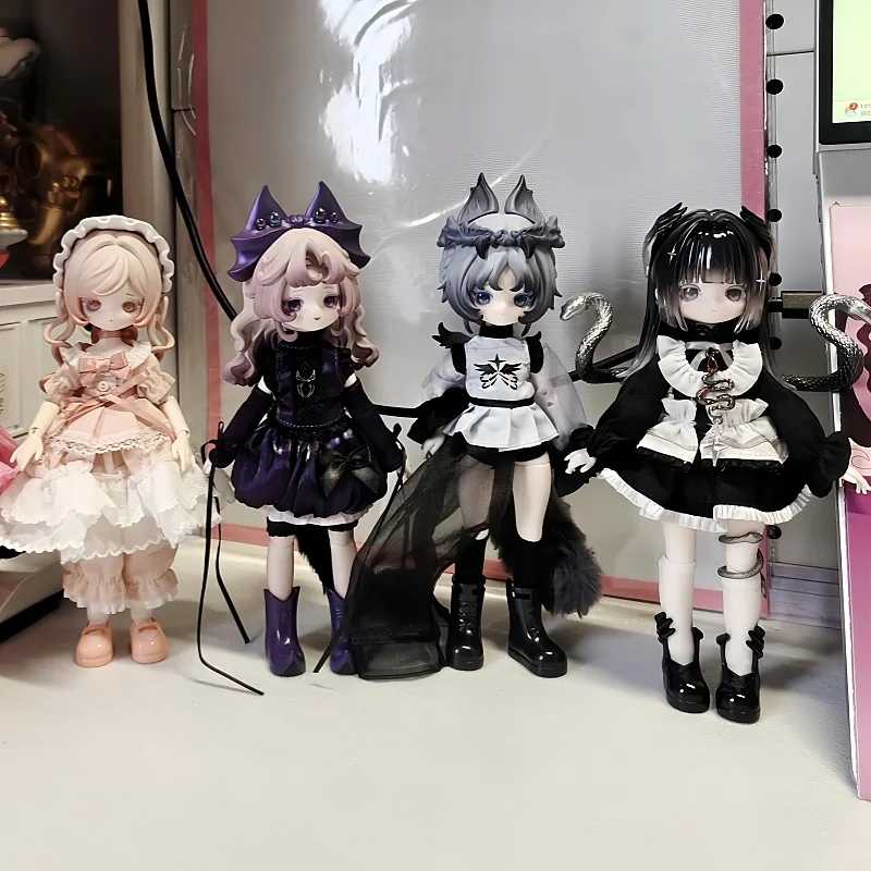 

Коллекционная кукла Lulu Lingwuyu Blind Box Gen 2 серии «Пробуждение всего сущего», 1/8 BJD, подвижная, для декора рабочего стола, подарок для коллекционеров