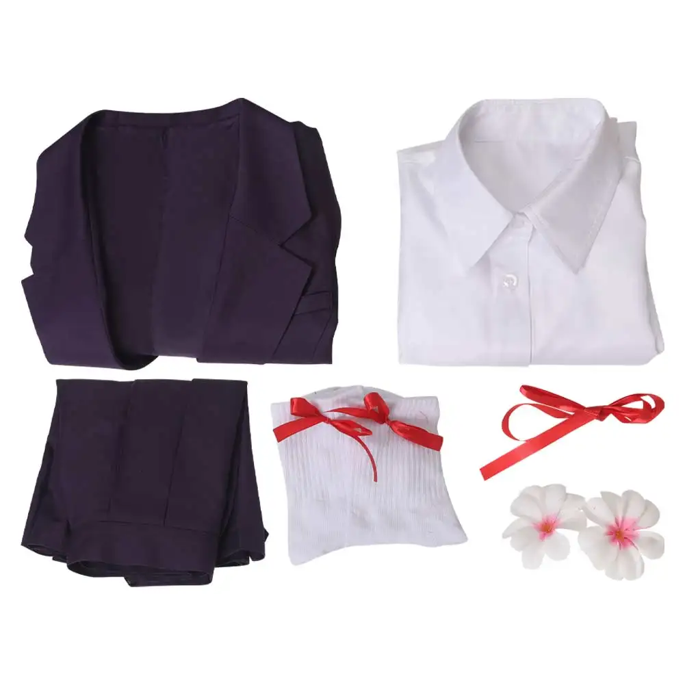 Hanazono Hakari Cosplay Anime Vriendinnen Van Love You Kostuum Vrouwen Vermommen Schooluniform Halloween Pak