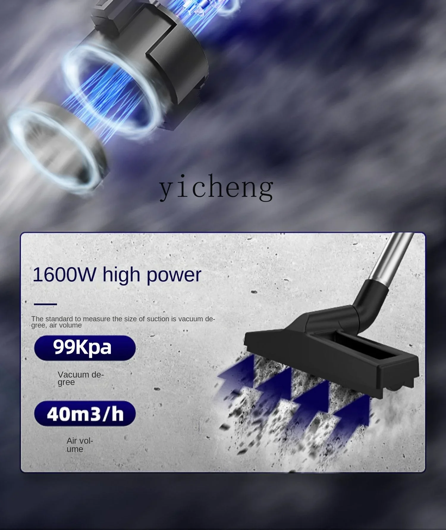 Tqh Vacuum Cleaner Household Large Suction Strong High Power Decoration Beauty Seam Industrial Vacuum Cleaner