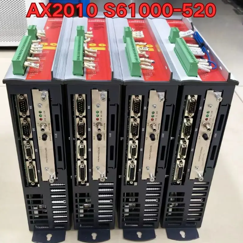 Second-hand disassembled AX2010 servo drive S61000-520 function test is normal Original authentic Latest Pricing for 2026