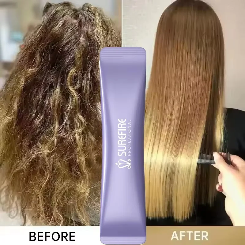 

Волшебная кератиновая маска для волос, 5-секундное восстановление поврежденных вьющихся волос, мягкое, гладкое, блестящее питание, глубокое увлажнение, питательный уход за волосами