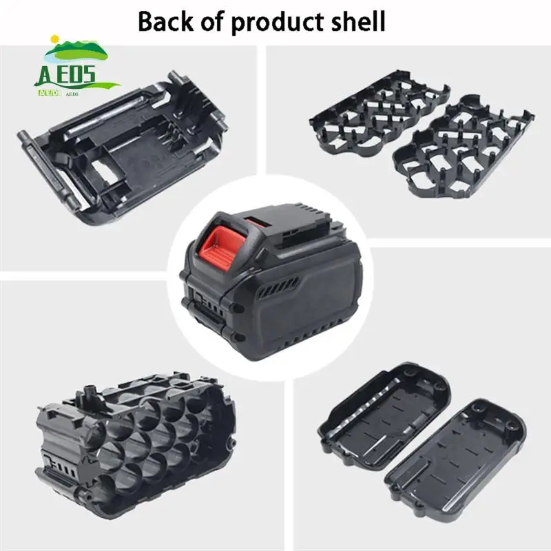 

AED5-DCB609 Печатная плата + комплект чехла для 20 В 60 В Flexvolt DCB612 15X18650 Комплект платы защиты от зарядки литиевого аккумулятора