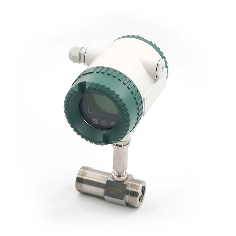 The Convenient High-quality 4-20mA + HART Output 0.2%FS AccuracyIs Suitable Turbine Flow Meter with Digital Display