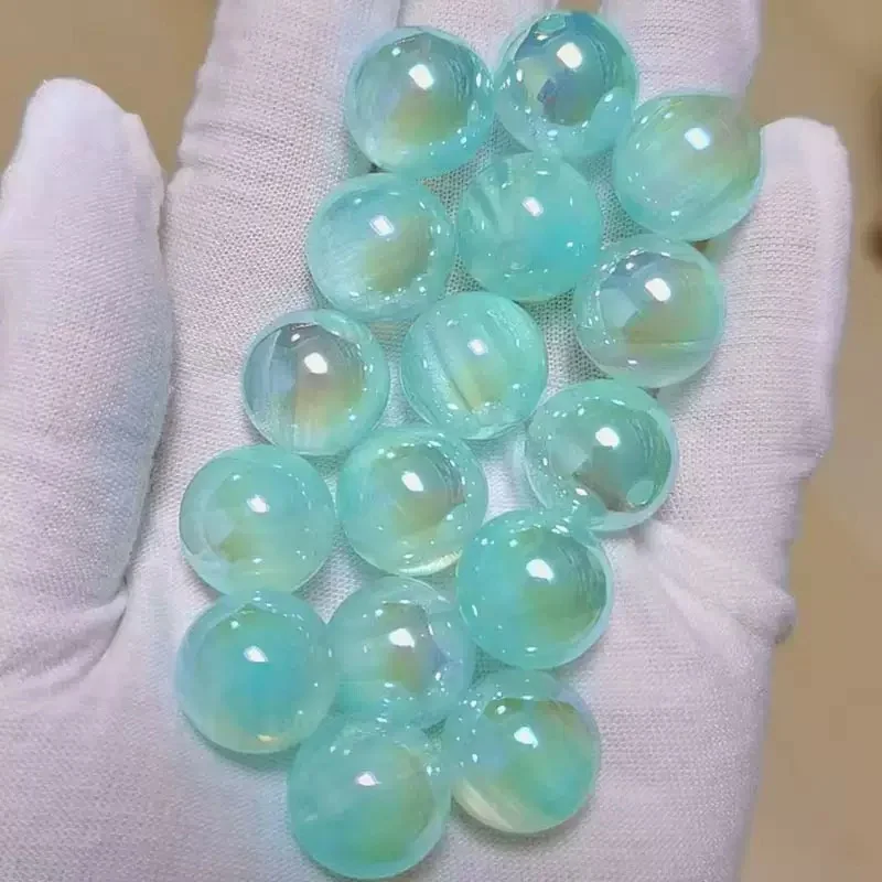 

Бесплатная доставка, 50 шт./лот, 16 мм, цветной принт, геометрия, круглая форма, смоляные бусины с прямыми отверстиями, ювелирные изделия «сделай сам», аксессуары для одежды