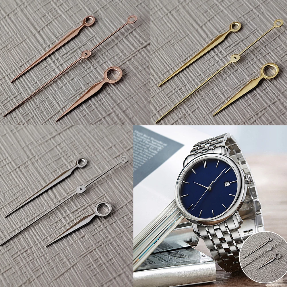 NH35 Hands New Watch Accessories Gold Silver Rose Gold No Luminous Hands Suitable For NH35 NH36 4R 7S Movement ﻿
