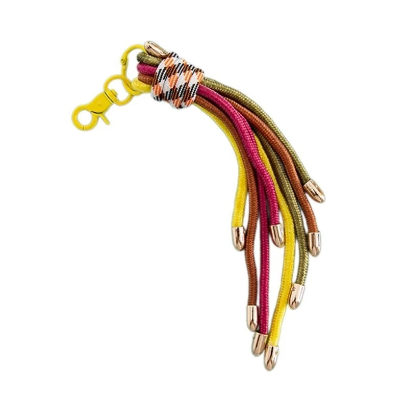39BD Mehrzweck-Seil-Schlüsselanhänger, stilvoller Seil-Schlüsselanhänger, modischer Schlüsselschmuck, Schlüsselhalter, geeignet – Detail 1