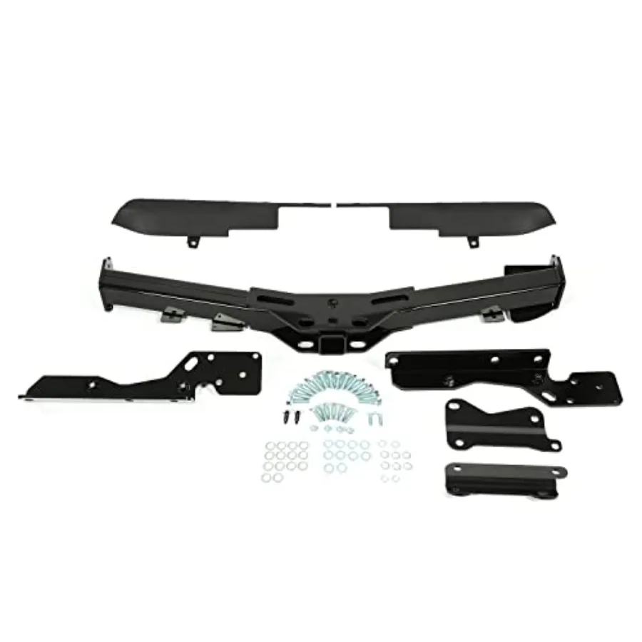 

2-дюймовое прицепное устройство класса 3 для Toyota Highlander 2014-2019 и Highlander Hybrid, черное, с порошковым покрытием, сталь+пластик