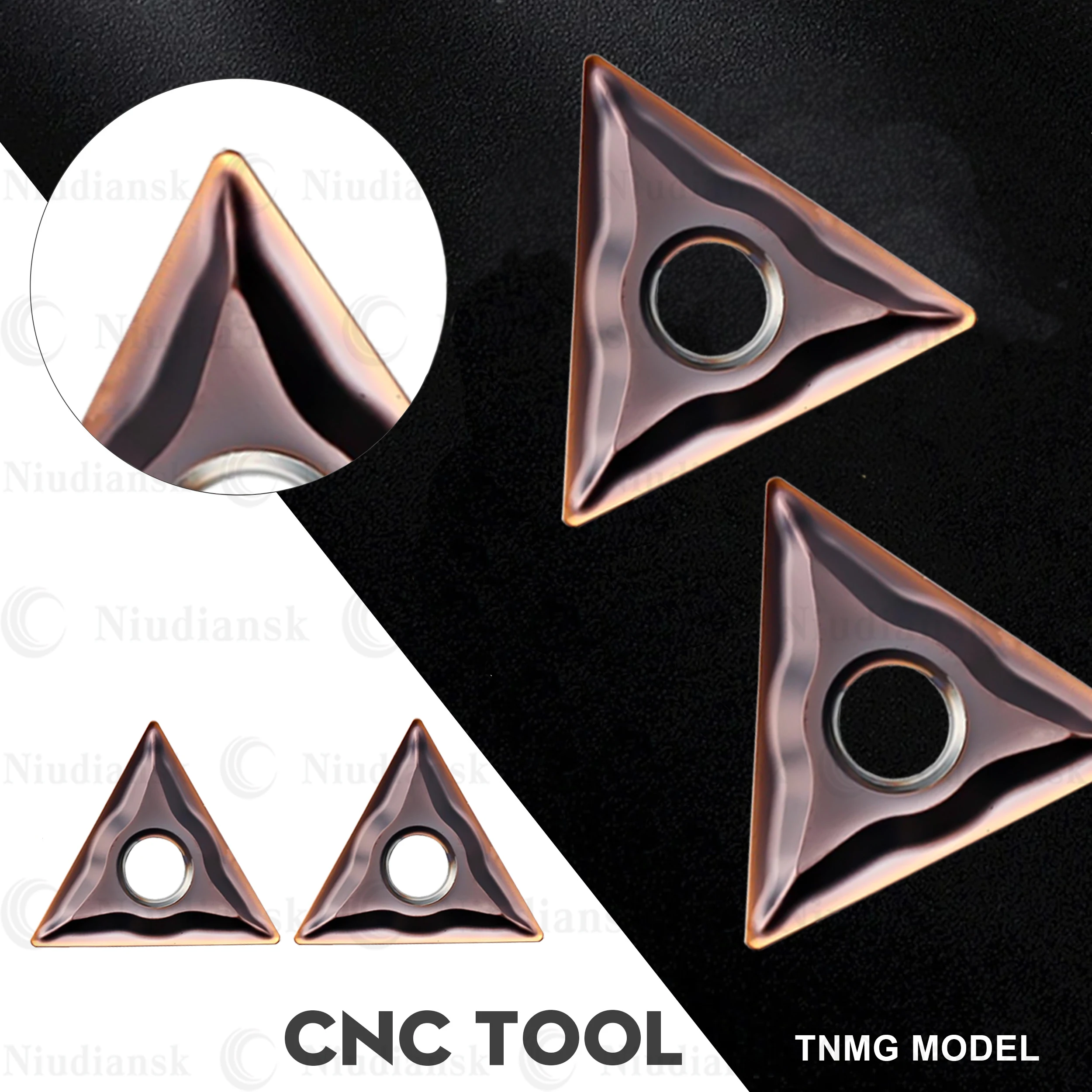 

High Quality TNMG220404-EF TNMG220408-EF DBG205 CNC Lathe Carbide Inserts External Turning Tools For Stainless Steel Processing