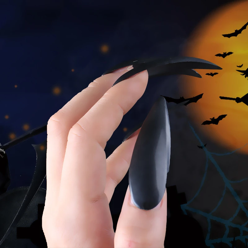10PCS Nail Witch Prop Makeup for Halloween