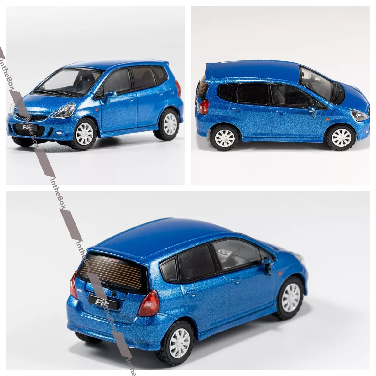 

GCD 1:64 Fit Sport Blue-литой металлический автомобиль коллекция, ограниченный выпуск, хобби-игрушки