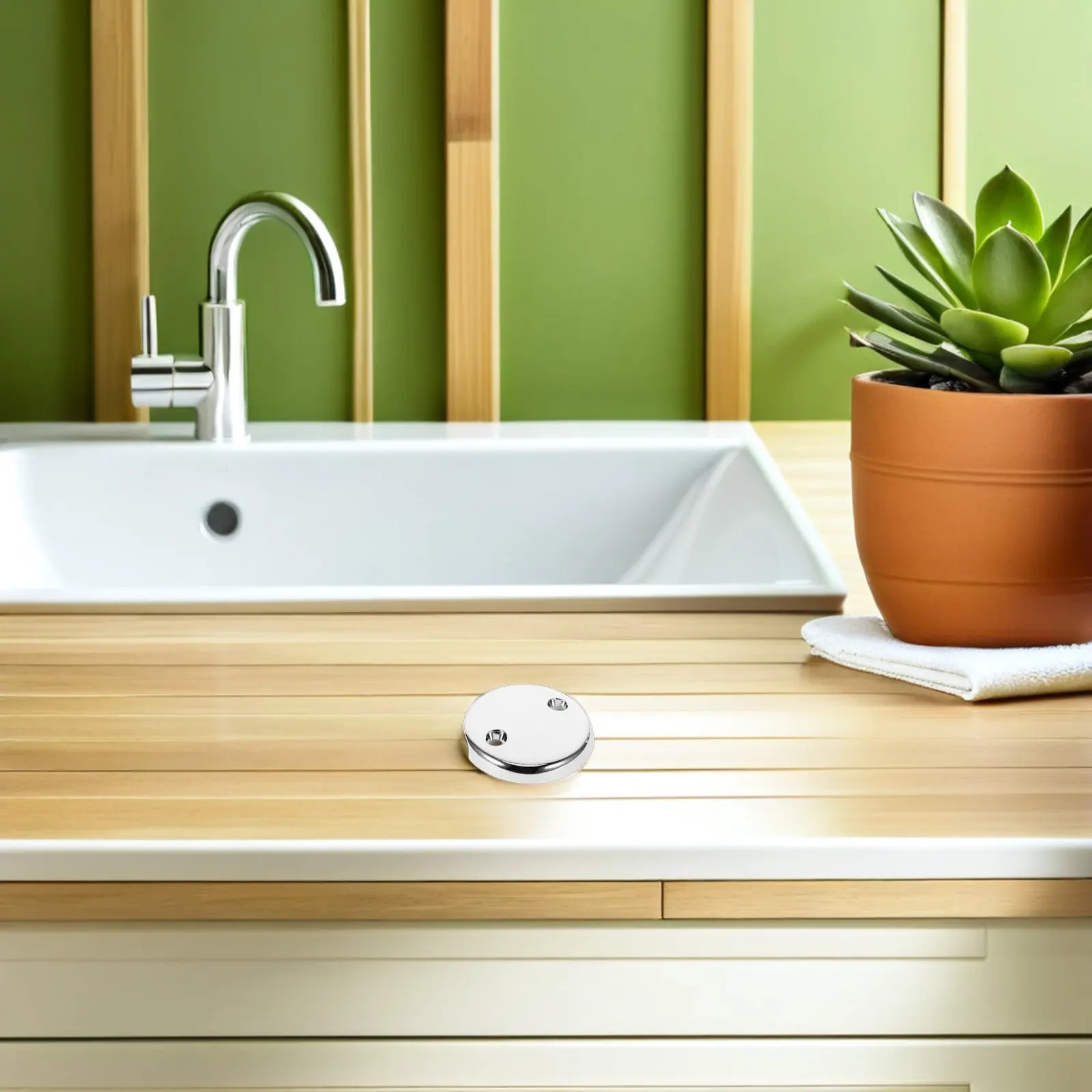 

2Pcs Bathtub Overflow Plate Tub Drain Cover Replacement Kit for Bathroom Sink Overflow Drain Accessories Efficient Water Flow