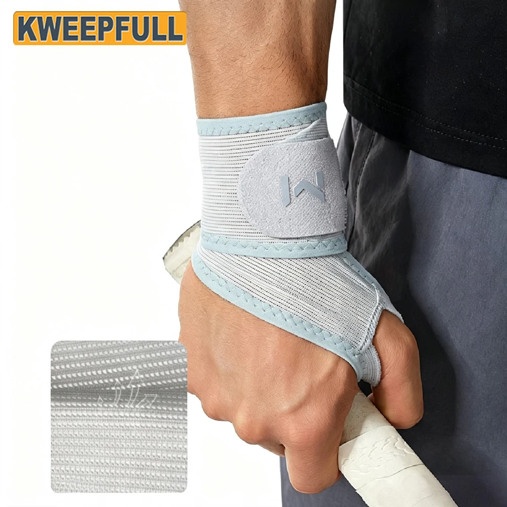 1/2PCS Elastic Breathable Wrist Guard Protector, Wrist Brace for Tendon Sheath Strain & Wrist Pain, Men Women for Bench Press