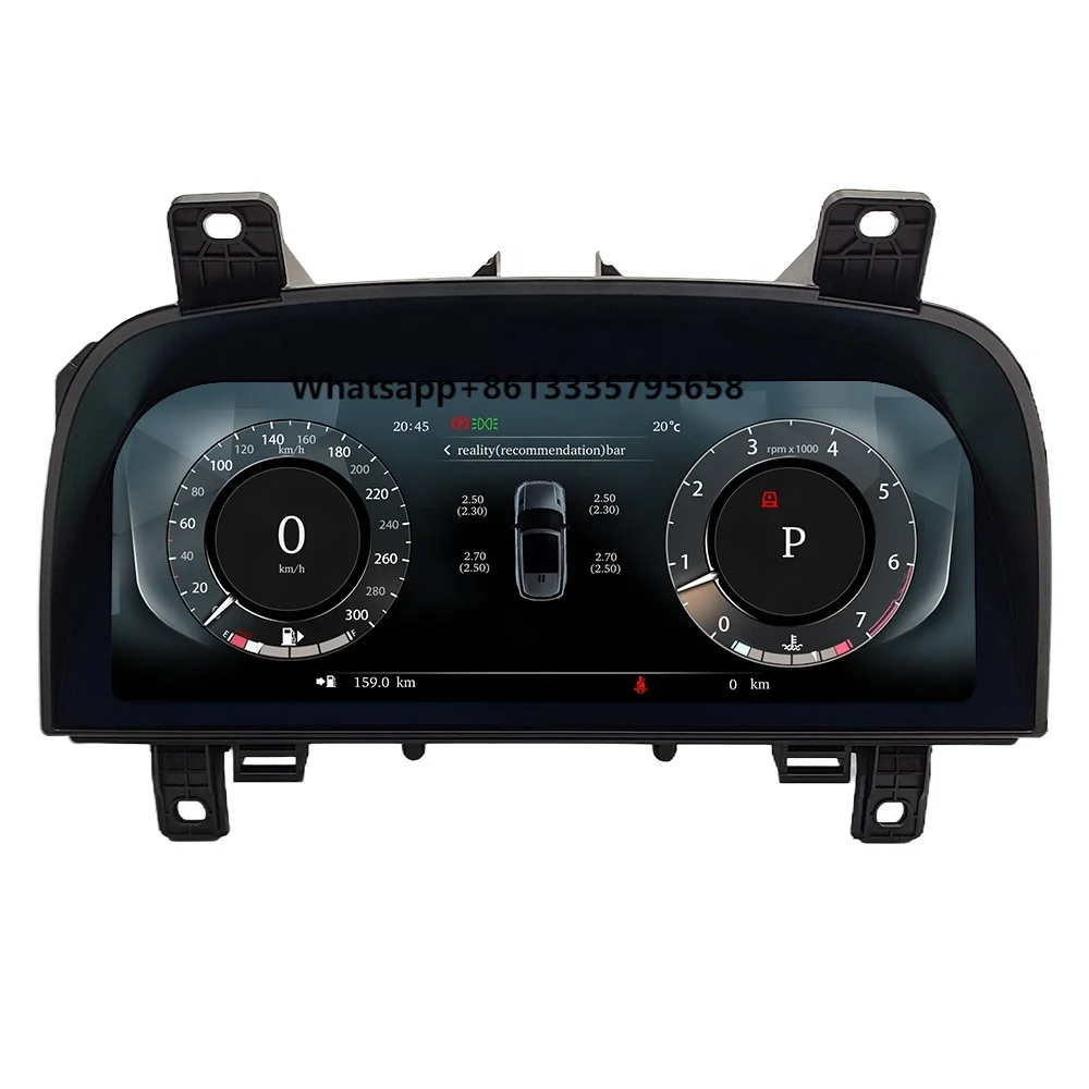 

12.3 Inch Screen Car Digital Cluster Instrument for Land Rover Discovery 4 2010 2016 Auto Speedometer LCD Dashboard New Upgrade