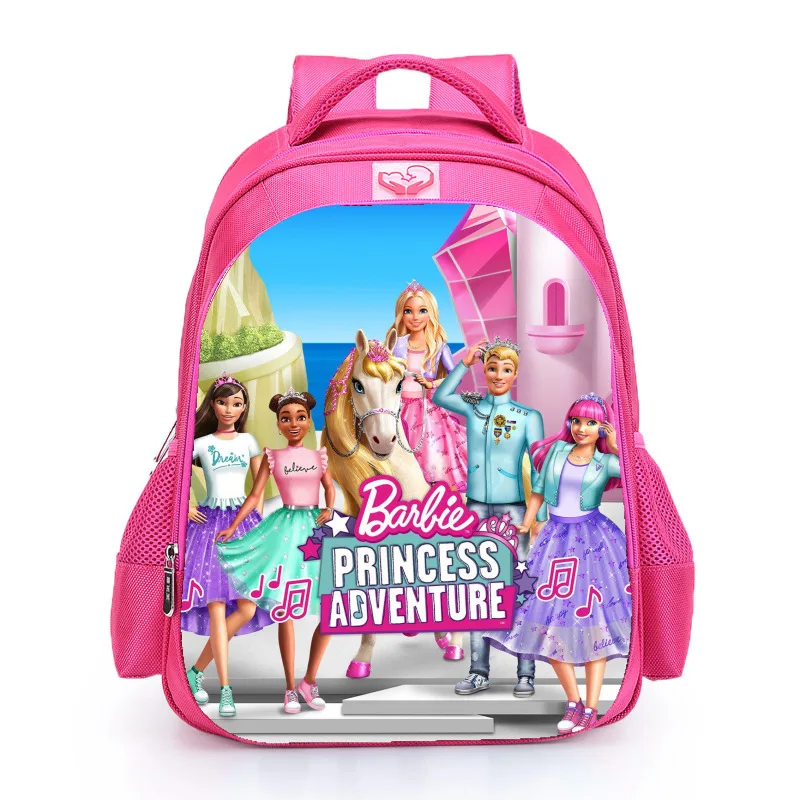 Pink Princess Girls School Bags Kids Primary Backpack Fashion Children Preschool backpack Satchel Bag Knapsack Children Gift