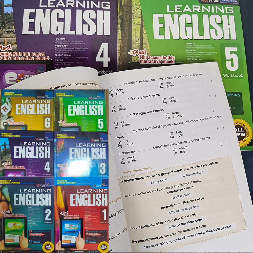 2 Book Sap Education 1- 6 Grad - Kids Education In Singapore ulasan dan harga