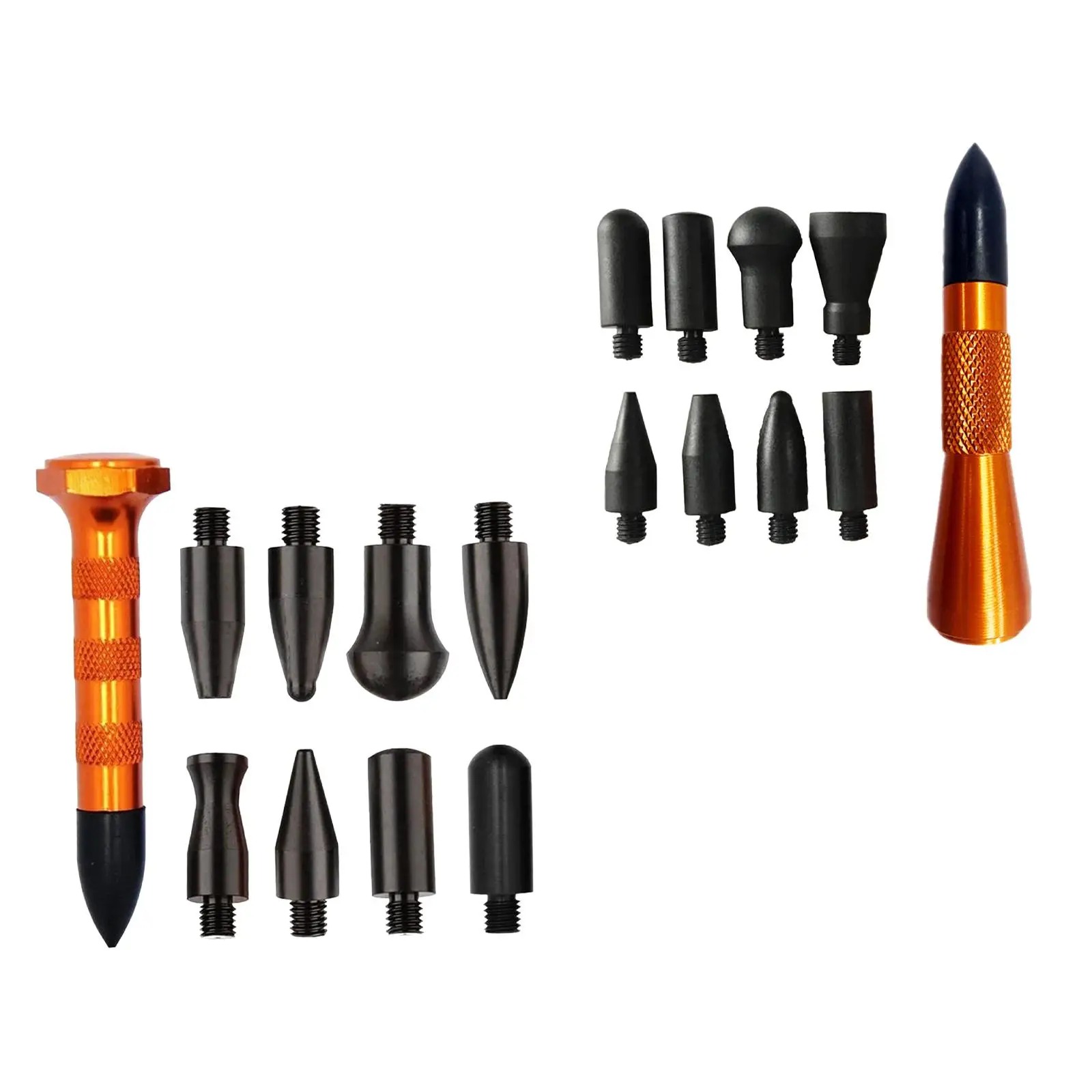 Paintless Dents Repair Tool Refrigerator Metal Surface DIY Door Dings with 9Pcs Tips tap down pen tools Knock Down Pen