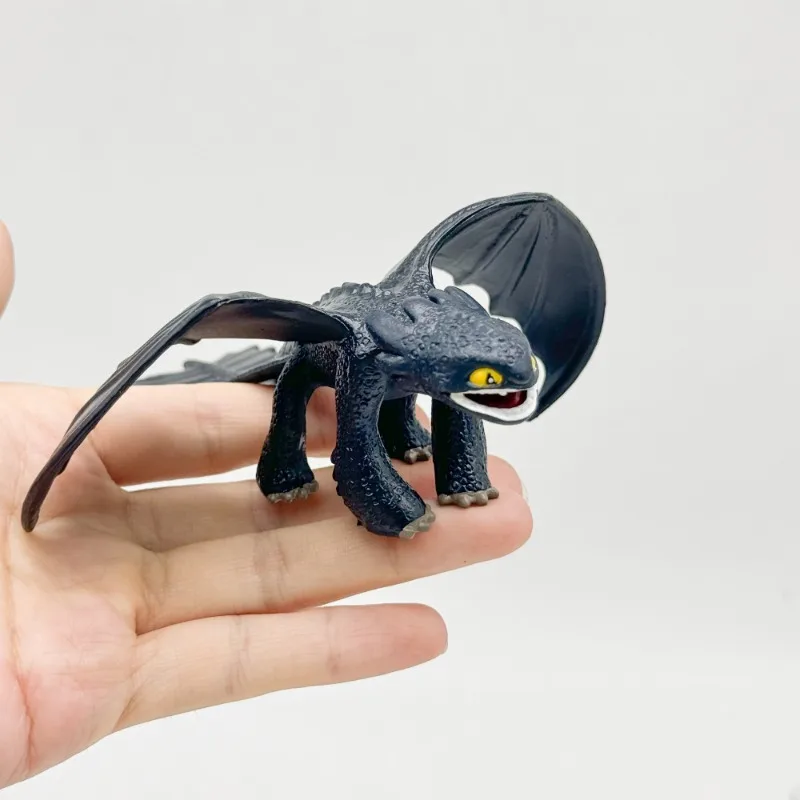 

5pcs Anime How To Train Your Dragon Toothless Action Figure Dinosaur Model Toy Collection Ornaments Kids Gifts