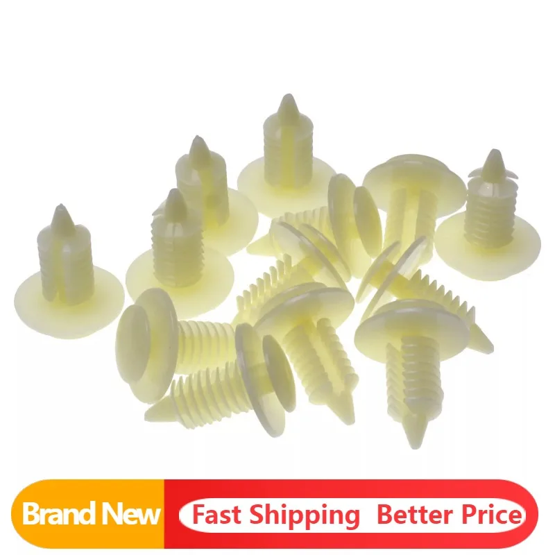 10 قطعة 11/32 "النايلون لوحة الكسوة التجنيب كليب مزدوجة الرأس ل دودج رام 1500 ل جيب 6503709 963159 د #1