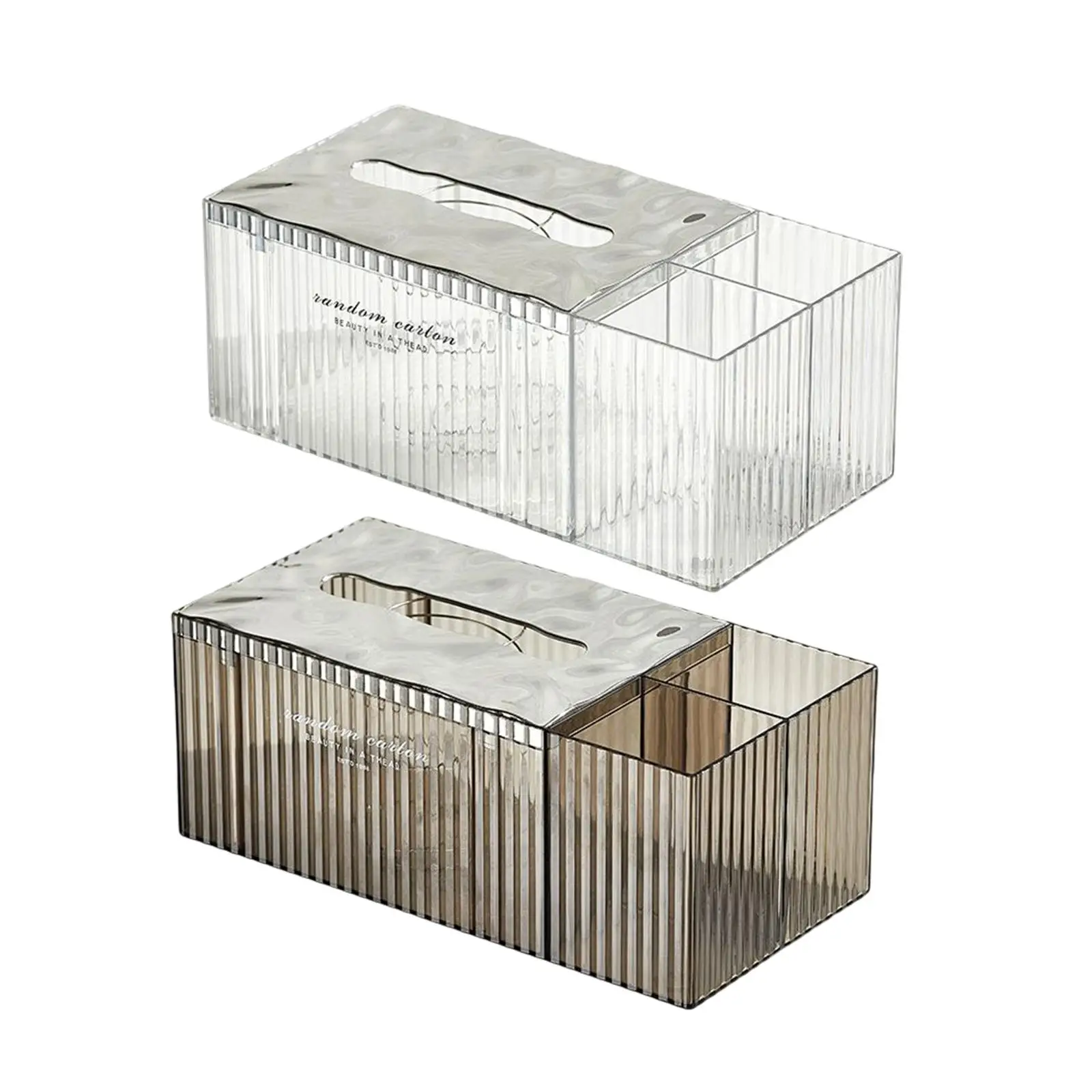 Decorative Tissue Holder Cover Case Napkins Dispenser Container for Desktop Night Stand