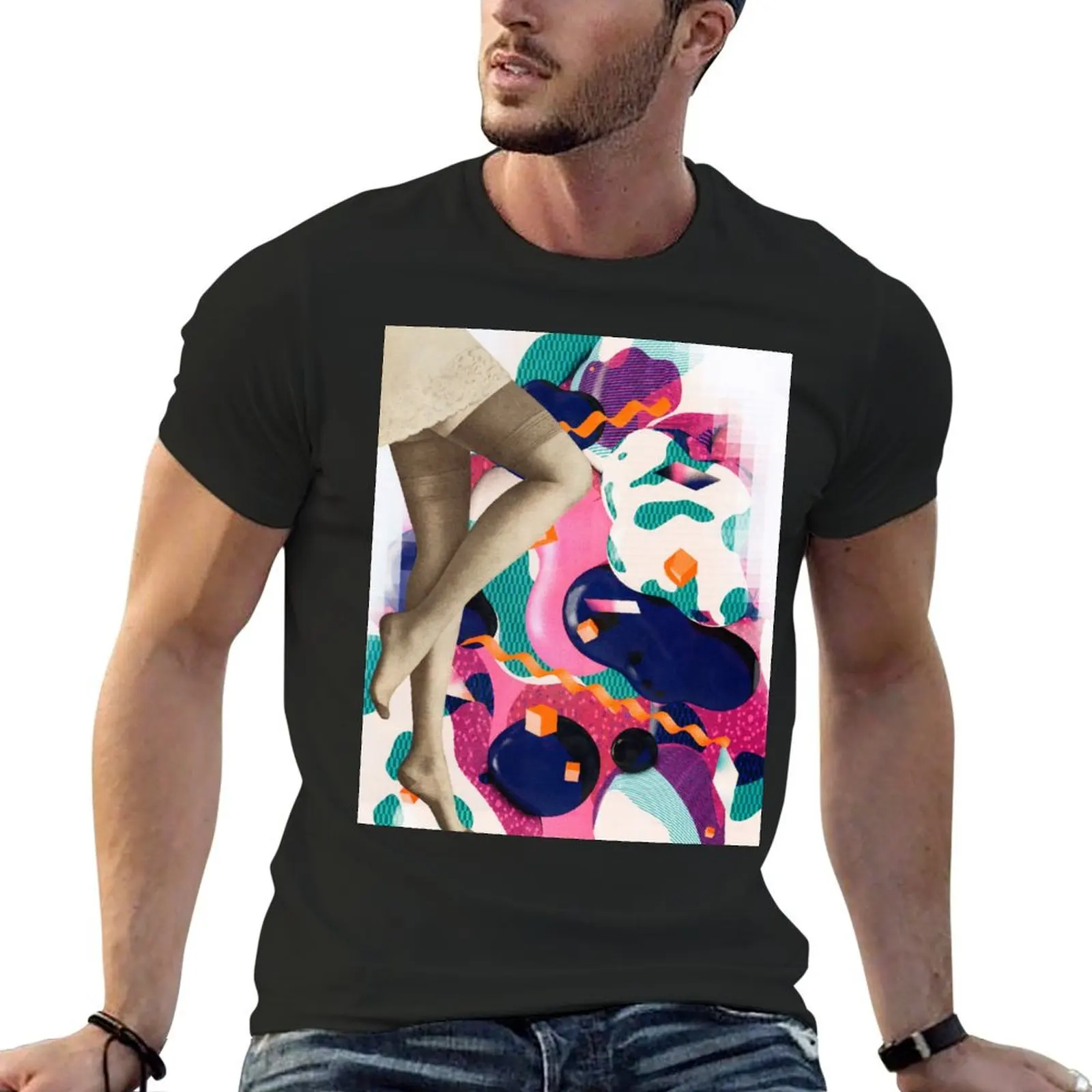 

Vintage Stockings T-Shirt anime sweat vintage t shirts anime t shirts heavy weight t shirts for men