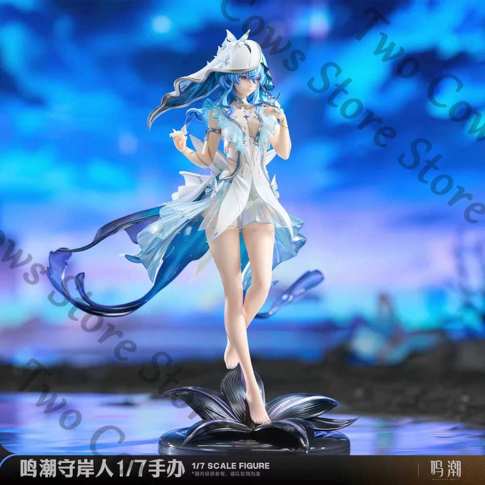 

Wuthering Waves The Shorekeeper: Коллекционная фигурка ручной работы, официальная модель, настольное украшение, изысканный декор Ambitus