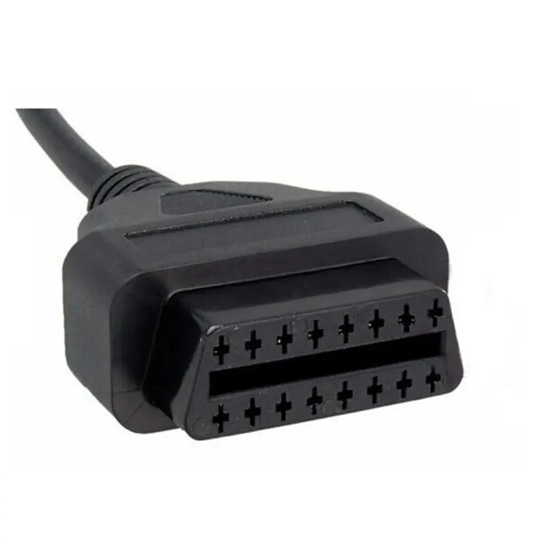 High quality for Mercedes FOR BENZ Sprinter 14pin to 16pin 14 pin to obd2 16 pin adapter OBD2 Connecting line OBD2 cable