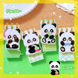 kawaii Stationery office accessories School supplies panda Portable Notebook Notepad For Daily Notes Pretty Stationery gift