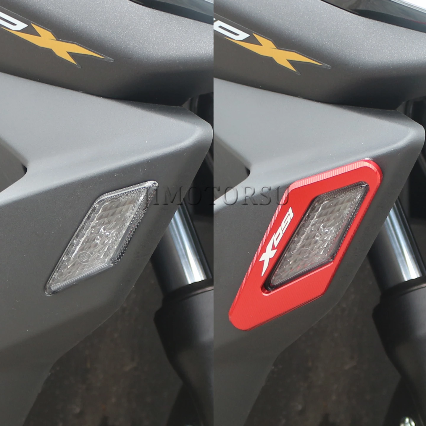 For Zontes 150X 150V 175X 175V Motorcyle Accessories Front Turn Signal Light Protection Shield Guard Cover