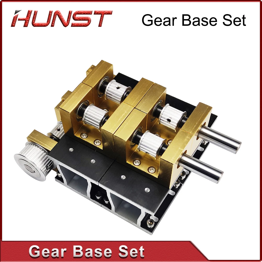 Hunst  Gear Base Set Machine Mechanical Parts Guide Rail Set for Co2 Laser Engraving Cutting Machine