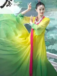 Hanbok Korean Clothing Traditional Korean Hanbok Dress Female Korean Folk Stage Dance Costume Korea Traditional Costume 한복