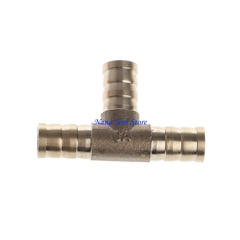 31GJ Brass Hose Fitting Connector 3-way Hose Joint Tube For Oil Gas