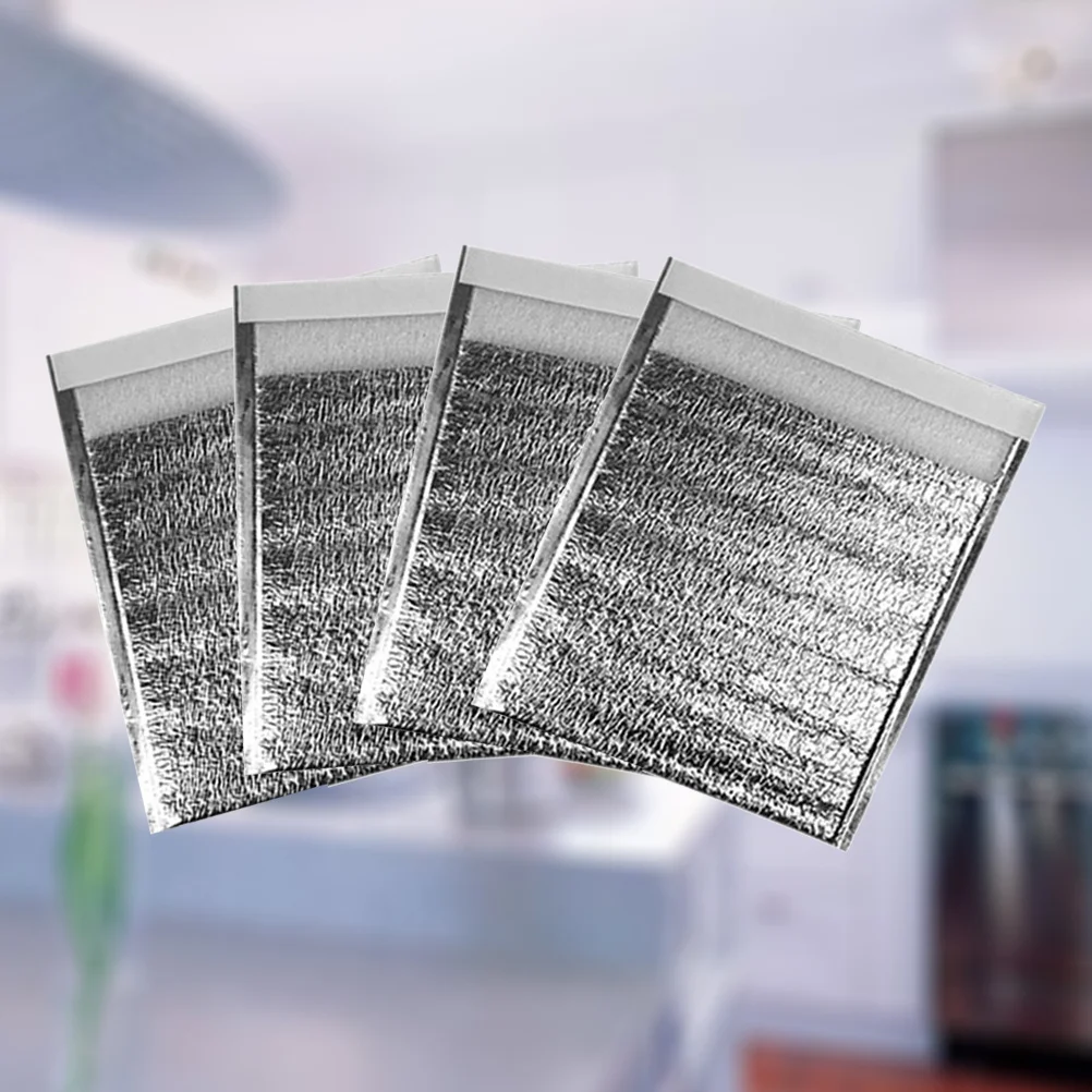 

10Pcs Disposable Fresh-Keeping Bag Thick Aluminum Foil Food Storage Insulation Take-Out Pouch 20x25cm Foil Pouch