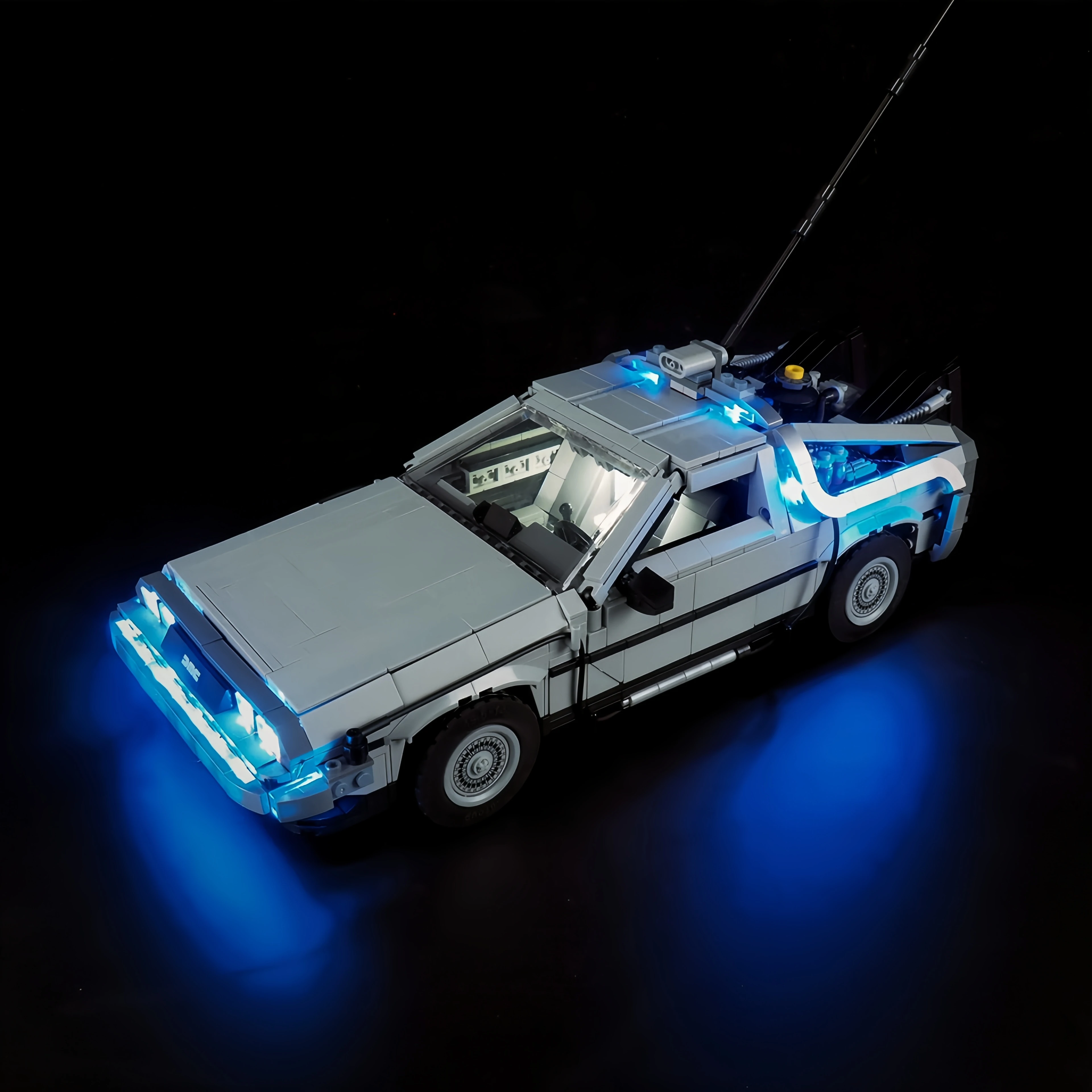 MAXCXT 5V LED Lighting (No Model) For LEGO 10300 Creator Expert Back to The Future Time Machine Light Up Your Building Blocks