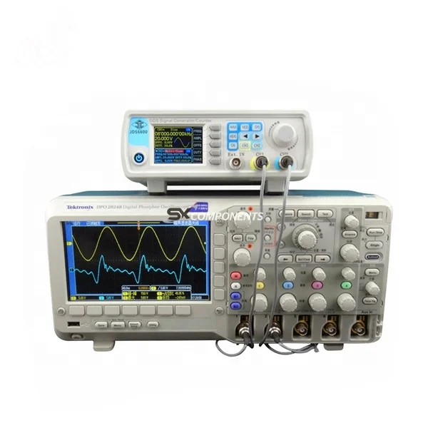 JDS6600 DDS  Source Dual Channel Arbitrary Wave Function Signal Generator  for 60MHz  Frequency Count