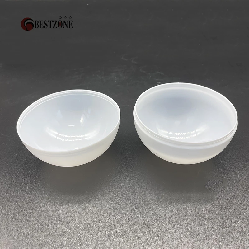 20Pcs Or 10Pcs 100MM Toy Capsule Transparent Colorful Plastic PP Open Balls Eggshell Empty Container Vending Machine 4-inch