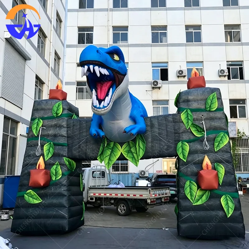 Prehistoric Stone Inflatable Arch Advertising Inflatable for Commercial Decorations And Theme Park Entrances