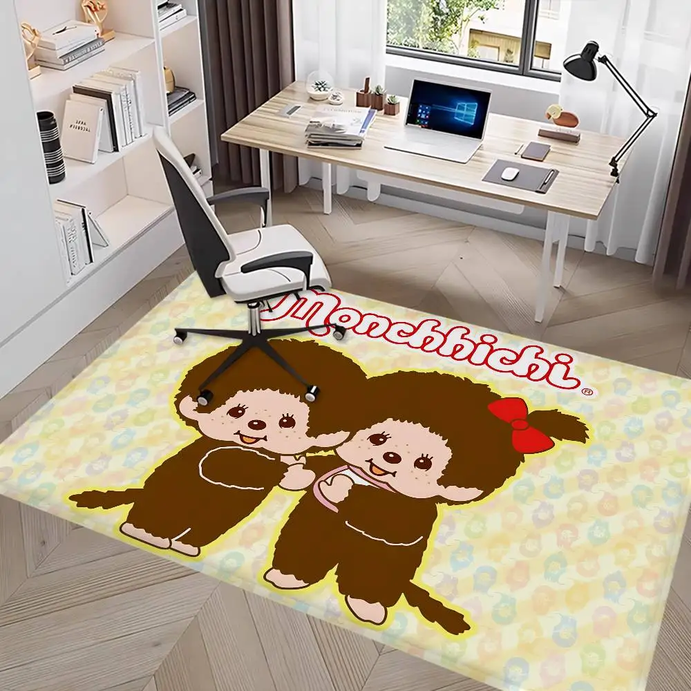 Cartoon M-Monchhichis Kitchen Mat Kids Room Bedroom Decoration Balcony Anti-Slip Doormat Living Room Alfombra