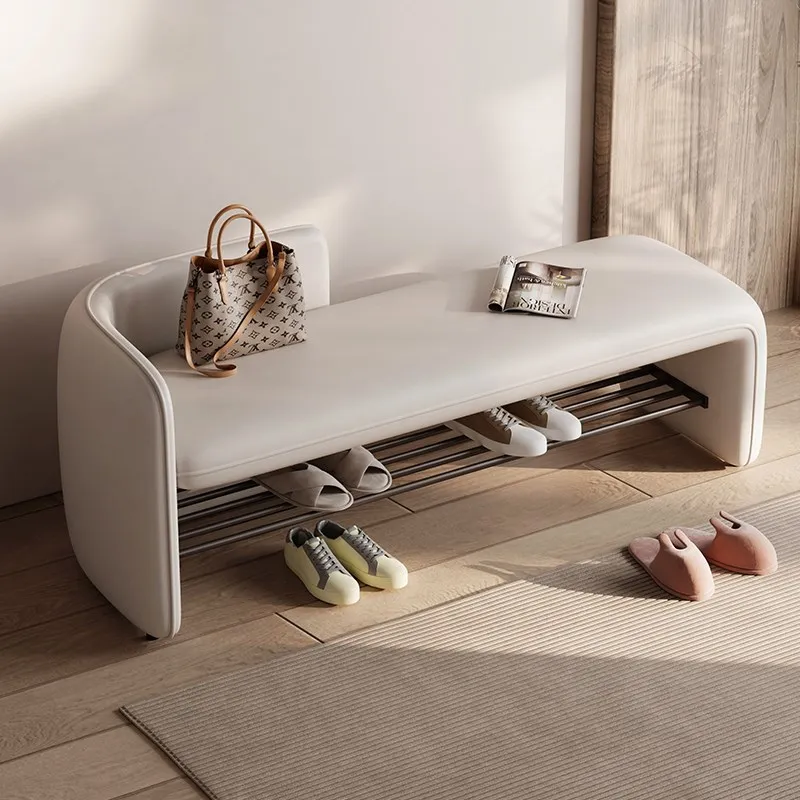 Bangku Langkah Ergonomis Minimalis Bangku Kaki Nyaman Minimalis Lembut Profesional Rendah Ornamen Tabouret Tunggu Dekorasi Rumah