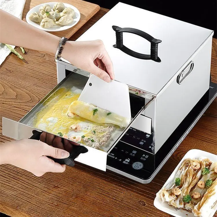 ماكينة صنع المكرونة الأرز المنزلية الصغيرة المصنوعة من الفولاذ المقاوم للصدأ أداة تبخير المعكرونة الأرز الصغيرة بالبخار #2