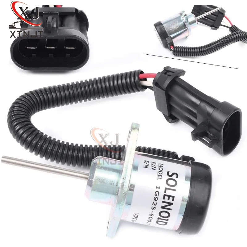 

1Pcs New 12VDC Engine off solenoid valve 1503ES-12A5UC4S For Kubota FOR Bobcat 702422426191