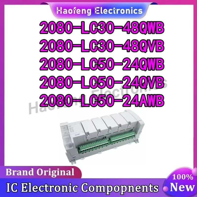 2080-LC50-24QVB 2080-LC50-24QWB 2080-LC30-48QVB 2080-LC30-48QWB 2080-LC50-24AWB PLC Controller NEW