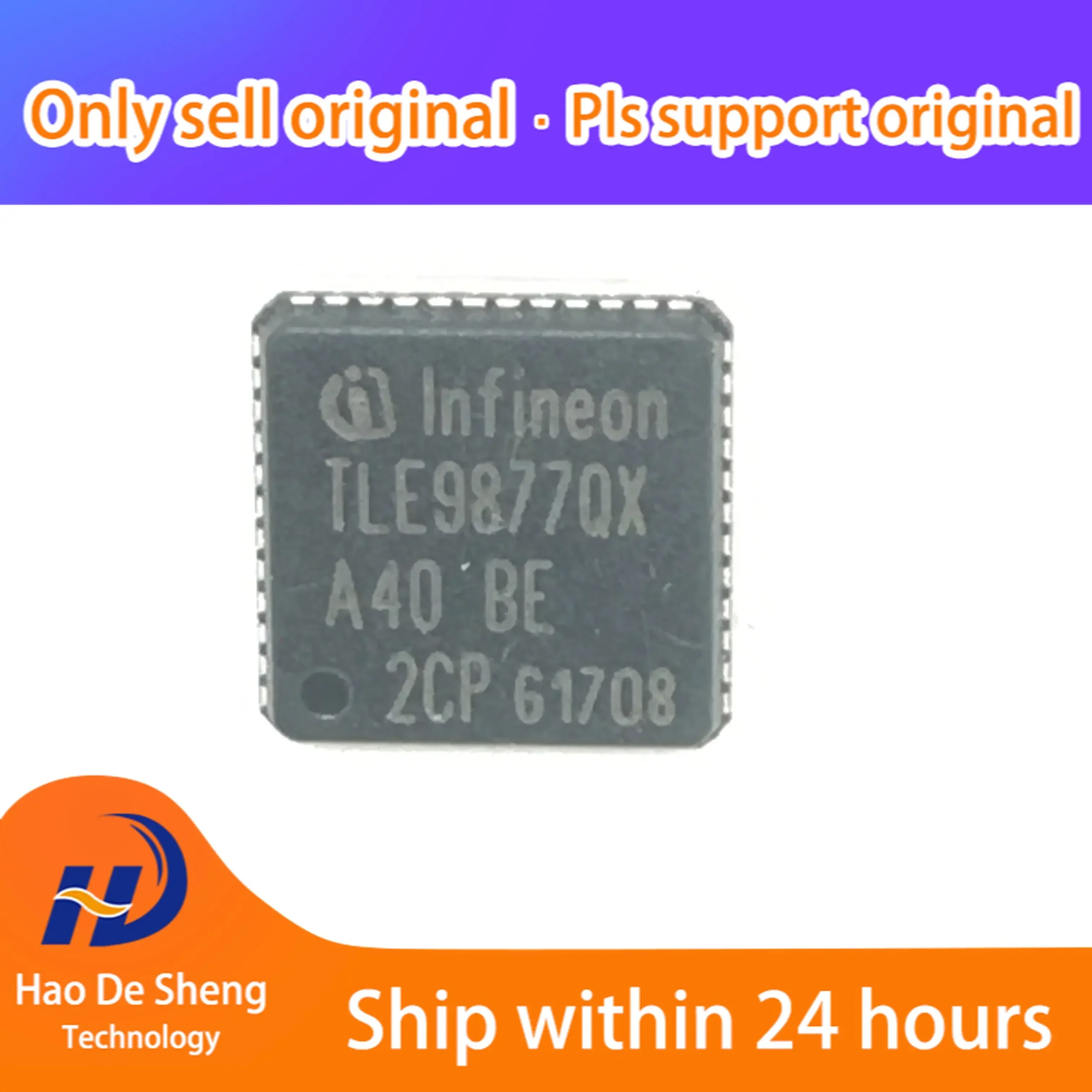 10PCS/LOT TLE9877QXA40 VQFN48  TLE9877   New Original In Stock