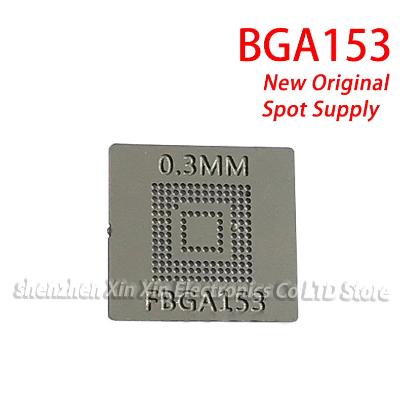 Прямой нагрев 90*90 хорошего качества FBGA153 BGA153 169 трафаретный шаблон 0,3 мм BGA трафарет