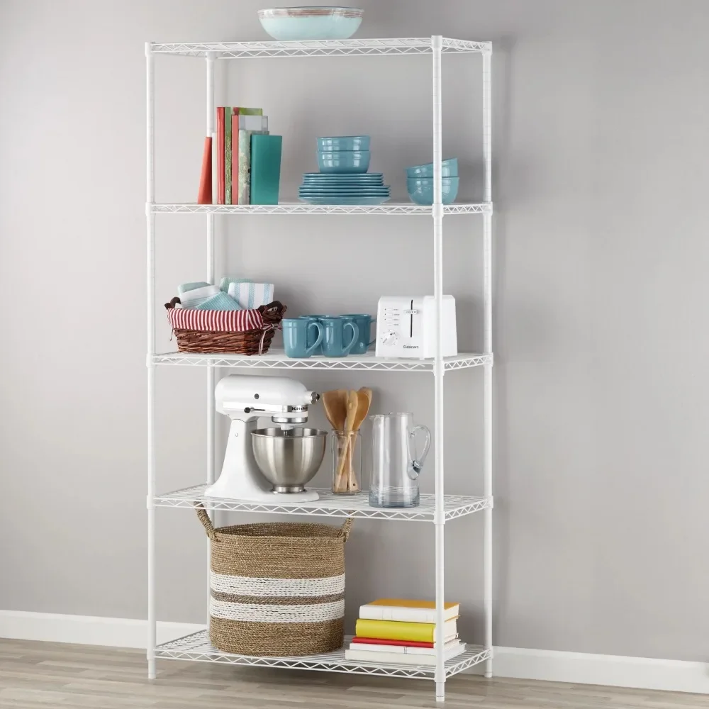 Hyper Tough Steel 5-Tier Storage Shelf Unit 72