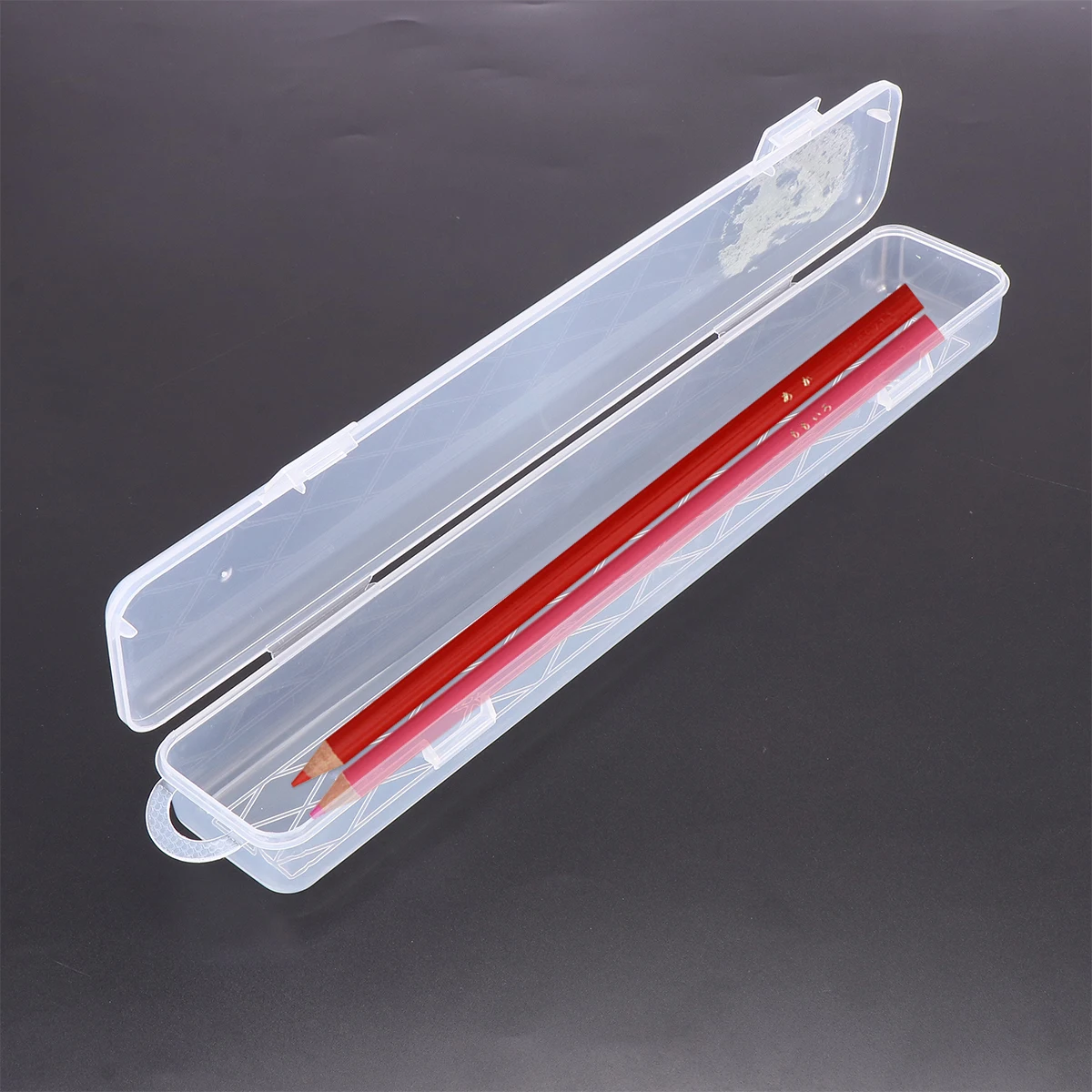 

3pcs Paintbrush Storage Box Durable Plastic Organizer for Writing Brushes Pens Accessories Rulers Compasses Art Supplies