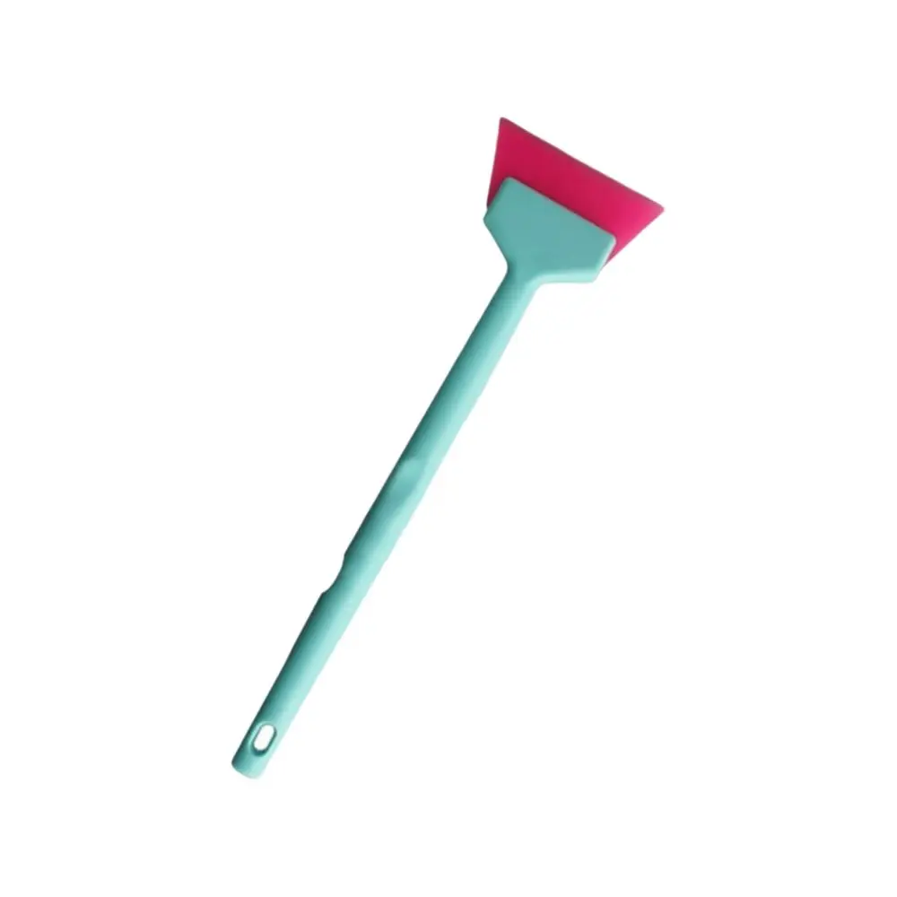 Flexible Rubber 2-in-1 Rubber Squeegee Ergonomic Small Handle Dual-Ended Rubber Squeegee Water Removal Edge Tucking PPF Squeegee